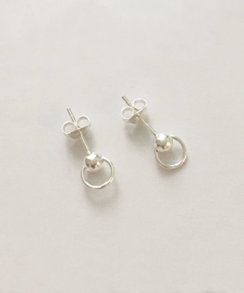 (silver925) oring earring