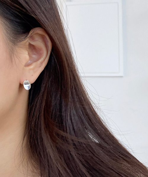 (silver925) match earring