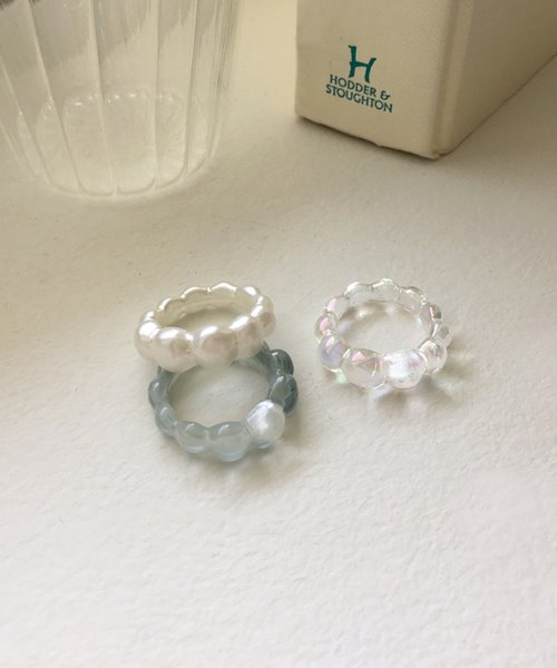 bubble acrylic ring