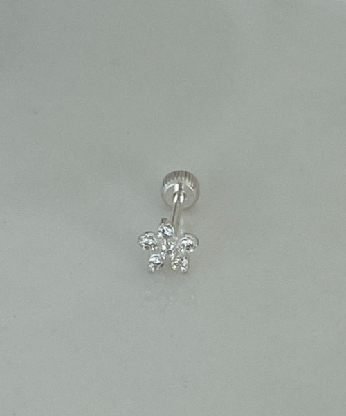 (silver 925) blossom piercing