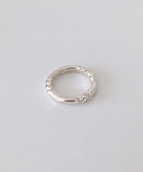 (silver925) rope ring