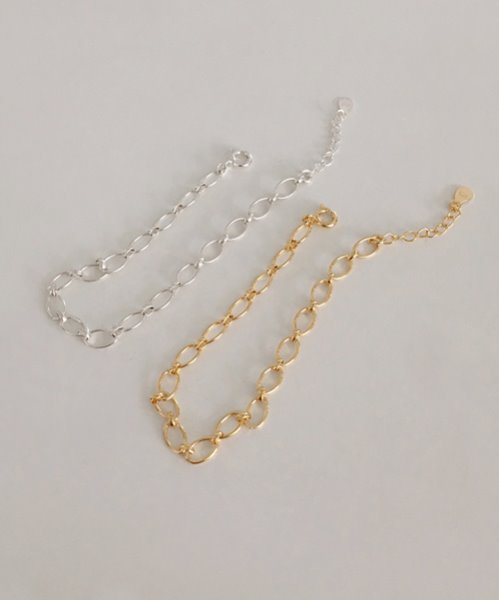 (silver925) egg shape bracelet