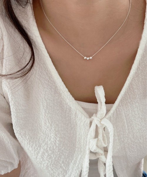 (silver 925) swing ball necklace